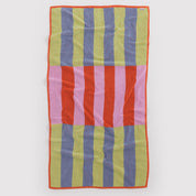 BAGGU Bath Towel (Pool Stripe)
