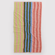BAGGU Bath Towel (Sherbet Stripe)