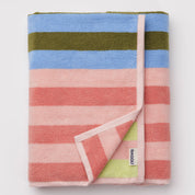 BAGGU Bath Towel (Sherbet Stripe)