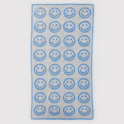 BAGGU Bath Towel (Sky Blue Happy)