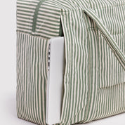 BAGGU Small Cloud Carry-On (Sage Stripe)