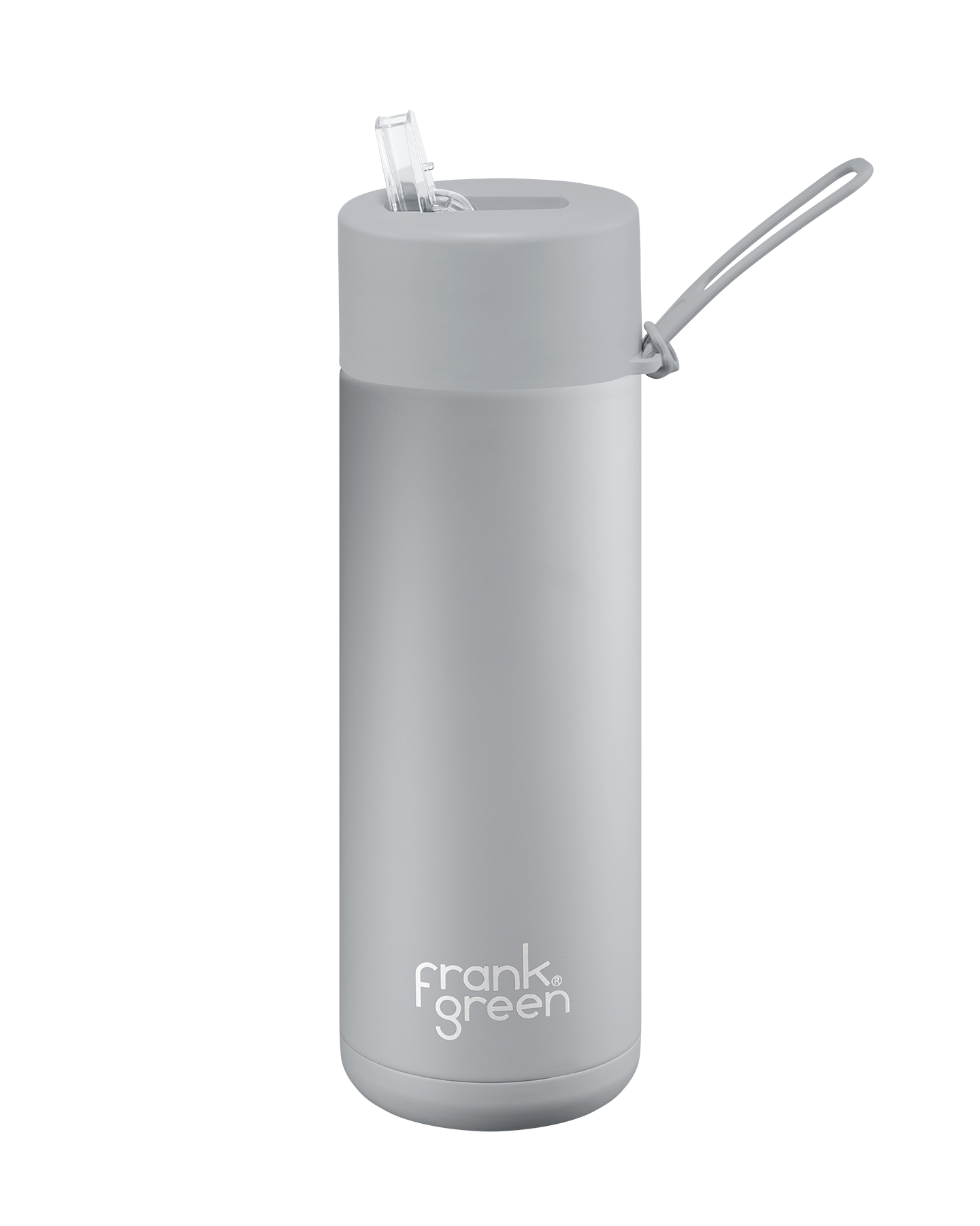 FrankGreen: Ceramic Bottles Harbor Mist 20oz/595ml (Straw Lid)