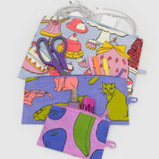 BAGGU Flat Pouch Set (Still Life)