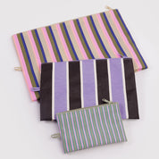BAGGU Go Pouch Set (Candy Shop Stripes)