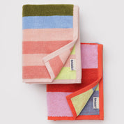 BAGGU Hand Towel Set of 2 (Pool Stripe Mix)
