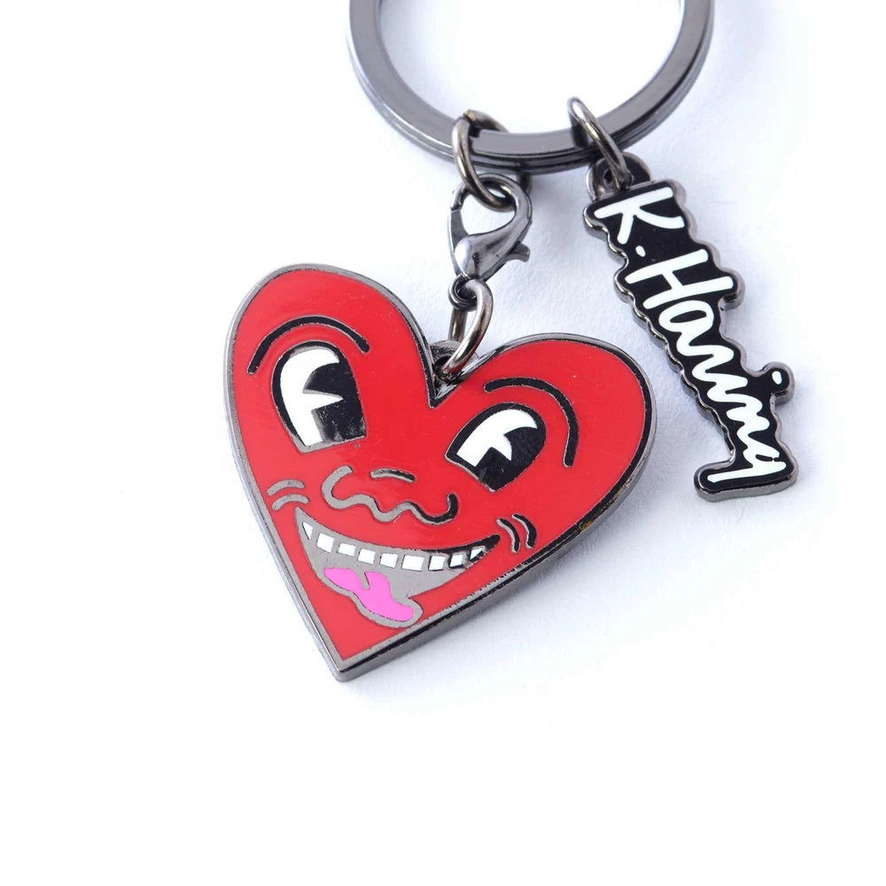 Pintrill KEITH HARING - Heart Keychain