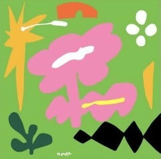 ToSmile - Printed Satin Scarf (Elle)