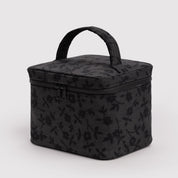 BAGGU Large Cosmetic Case (Charcoal Ditsy Floral)