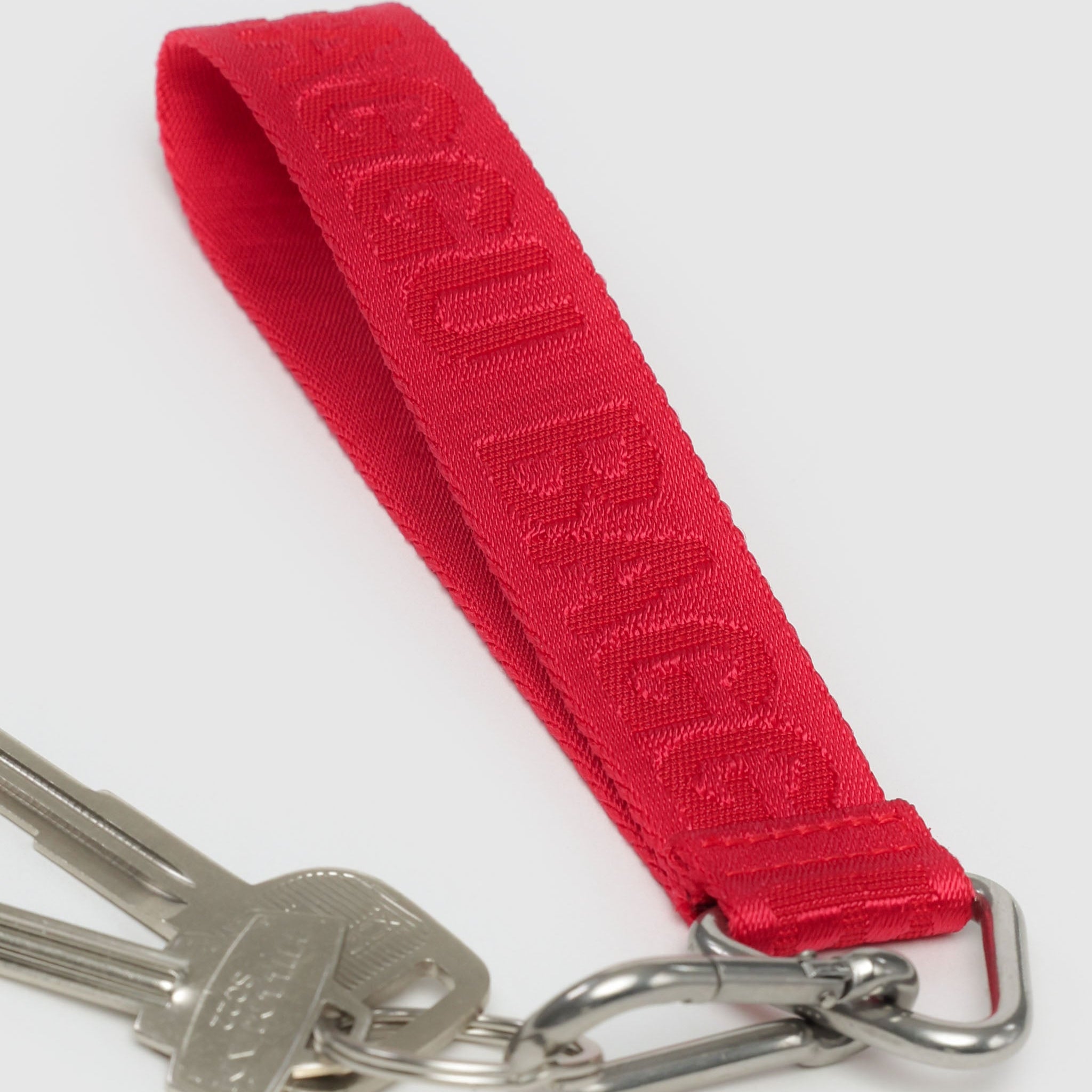 BAGGU Logo Keychain (Red)