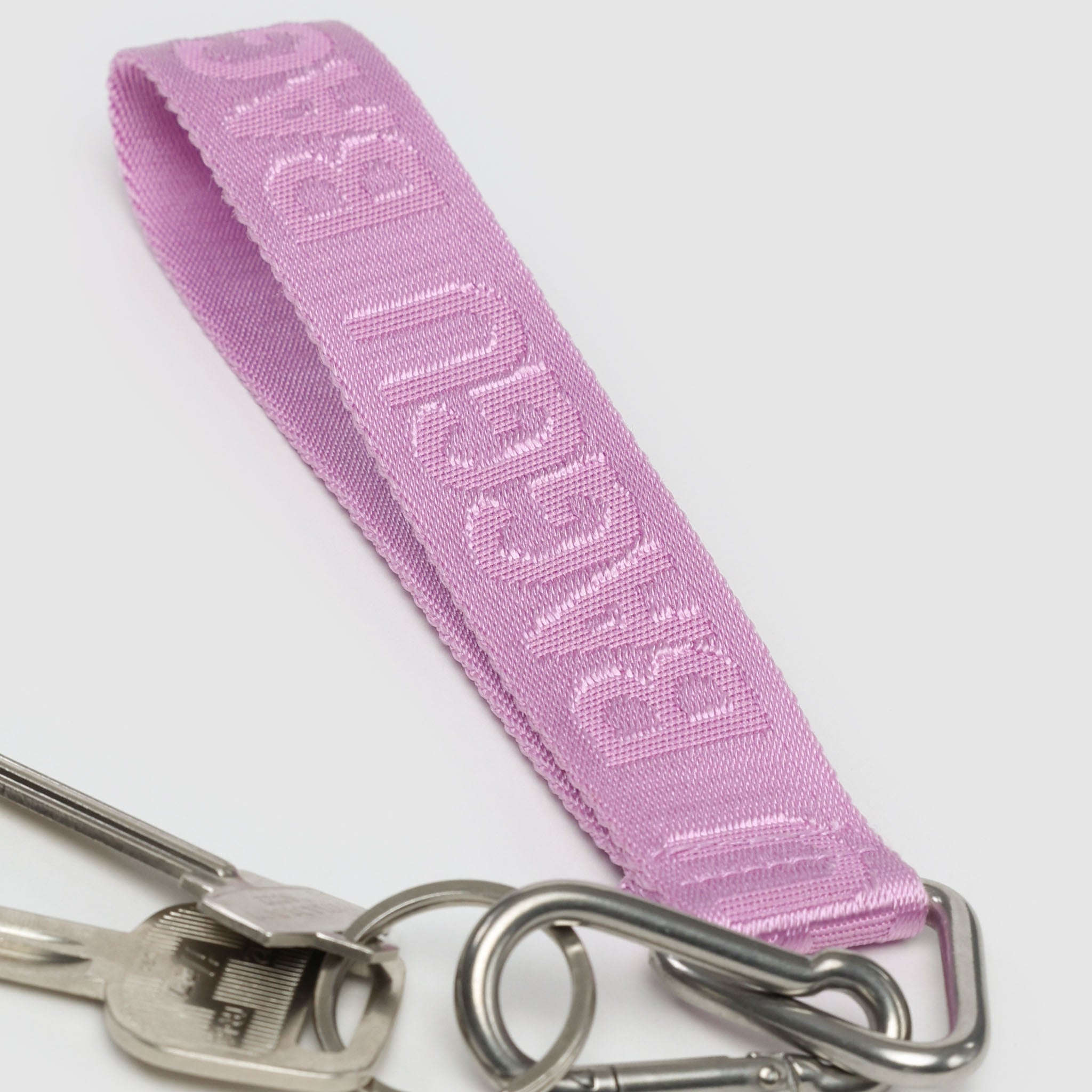 BAGGU Logo Keychain (Peony)