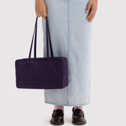 BAGGU Medium Nylon Bowler Bag (Fig)