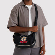 BAGGU Medium Crescent Bag (Embroidered Mickey Mouse Club)