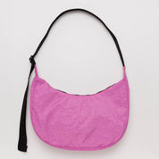 BAGGU Medium Crescent Nylon Bag - Extra Pink