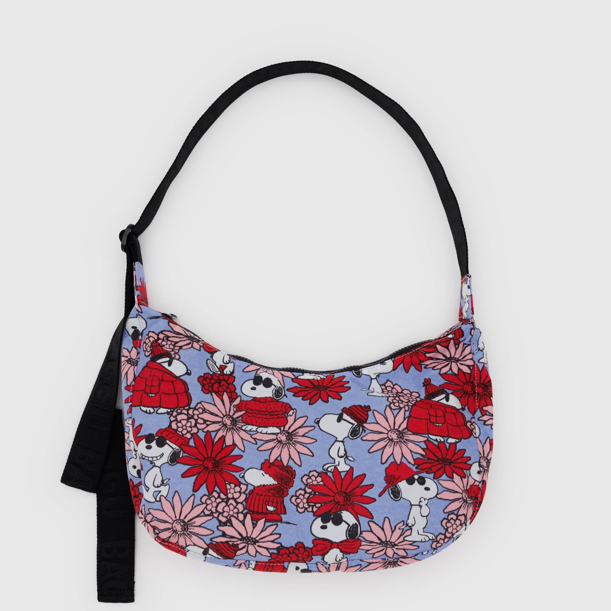 Medium_Nylon_Crescent_Bag_Heavyweight_Floral_Snoopy_01.jpg