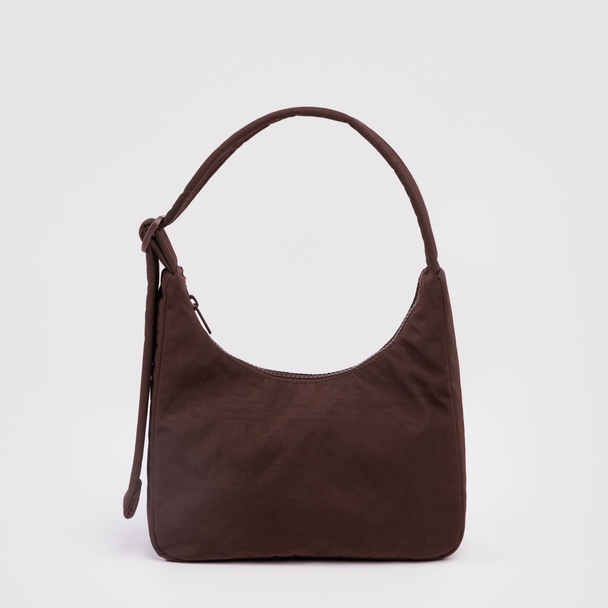 BAGGU Mini Nylon Shoulder Bag (Coffee)