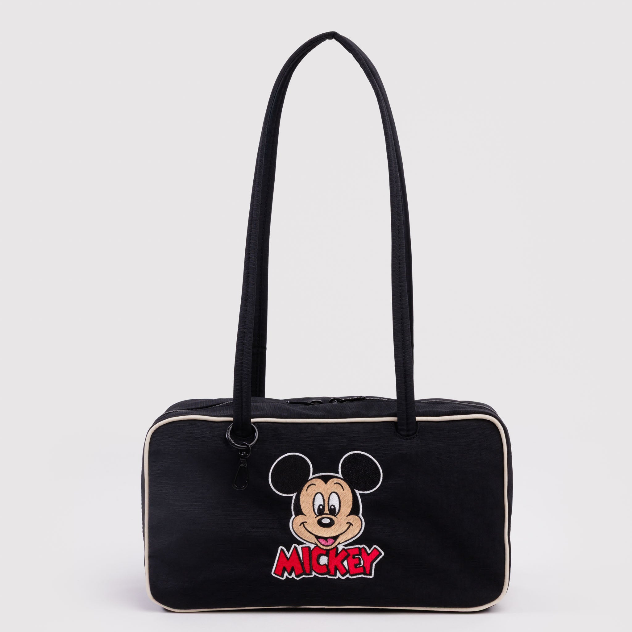 BAGGU Nylon Bowler Bag (Embroidered Mickey Mouse Club)