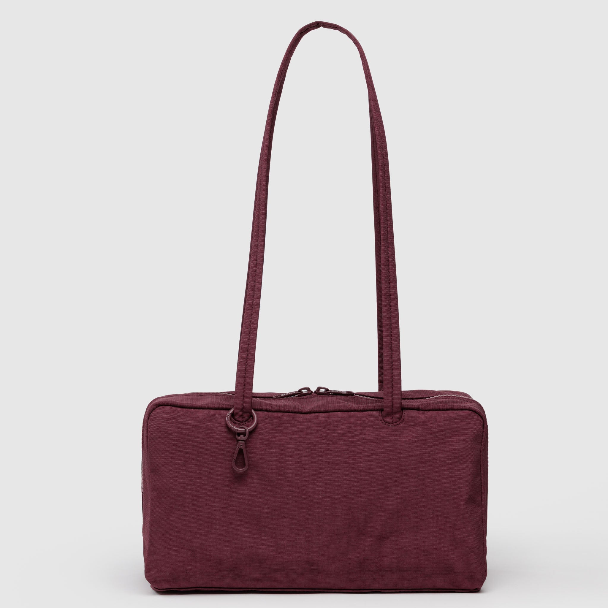 BAGGU Nylon Bowler Bag (Mahogany)