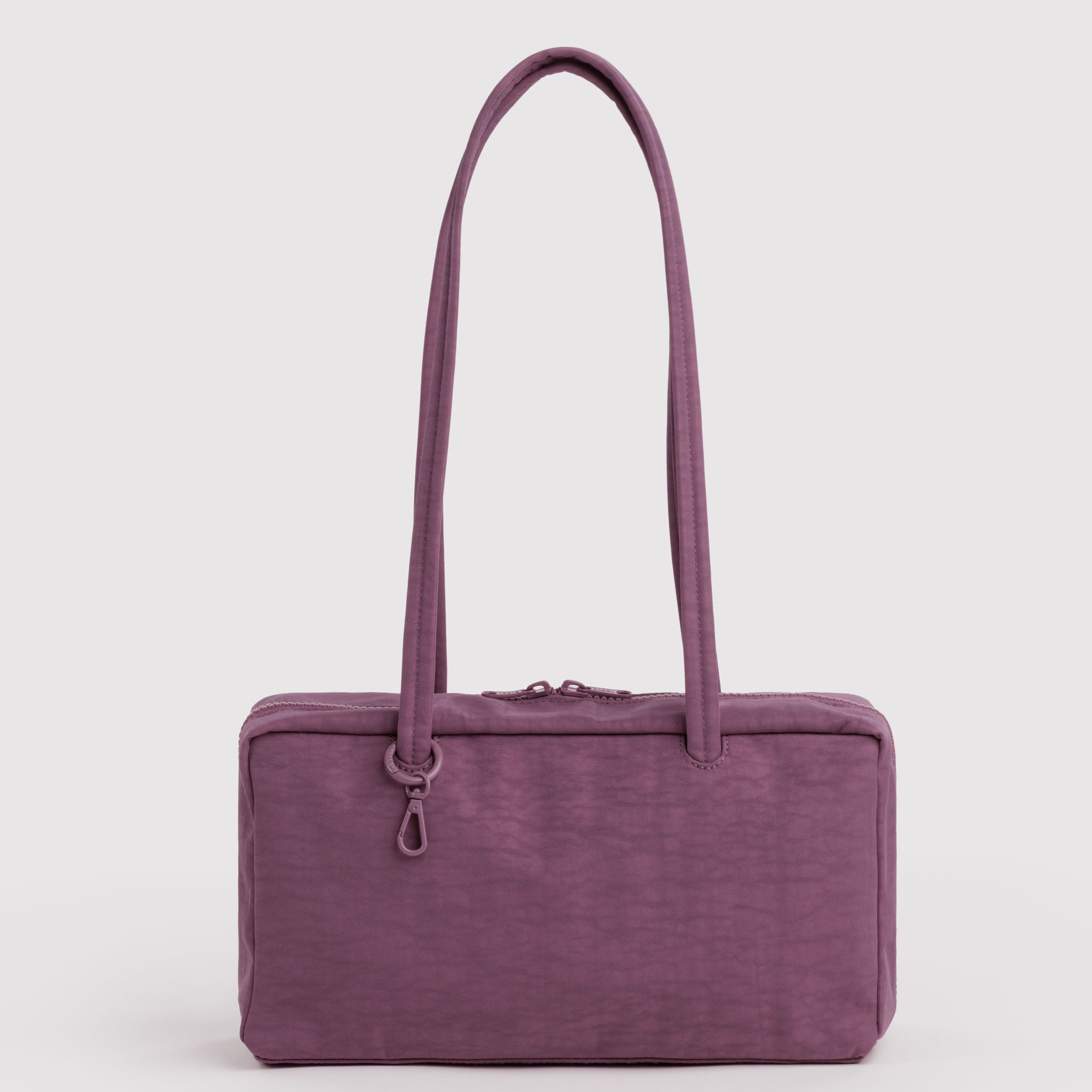 BAGGU Nylon Bowler Bag (Wild Plum)