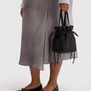 BAGGU Nylon Drawstring (Black)