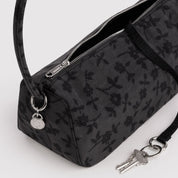 BAGGU Nylon Loaf Bag (Charcoal Ditsy Floral)