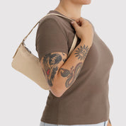 BAGGU Nylon Pochette (Custard)