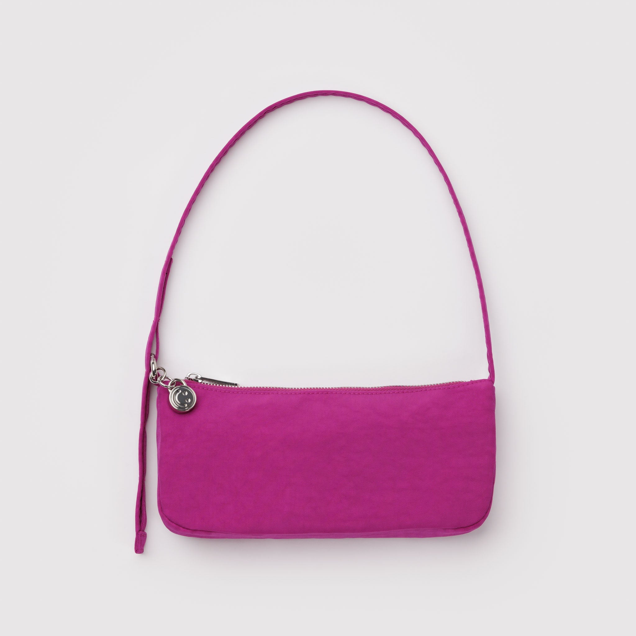 BAGGU Nylon Pochette (Deep Fuchsia)