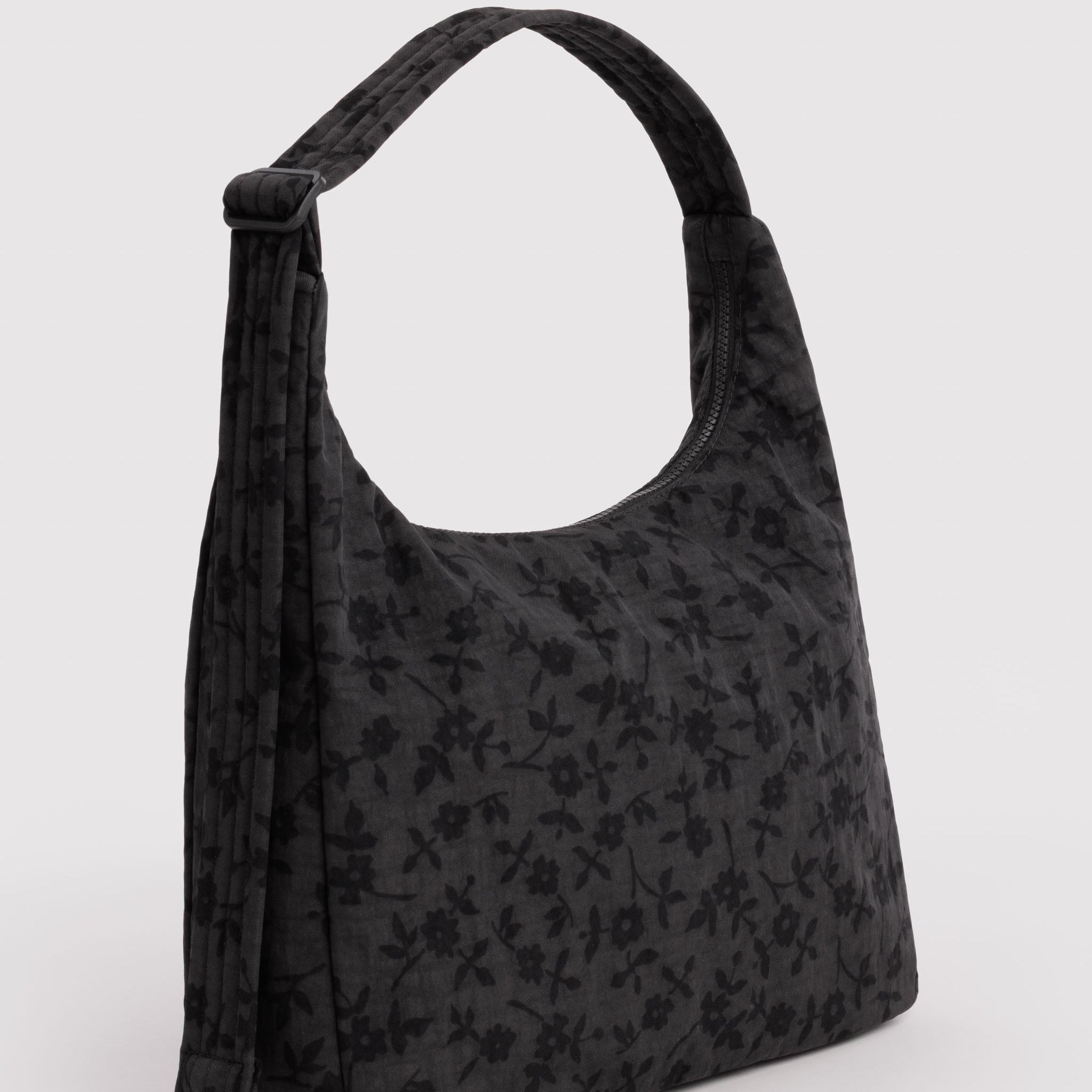 BAGGU Nylon Shoulder Bag (Charcoal Ditsy Floral) – ROVE