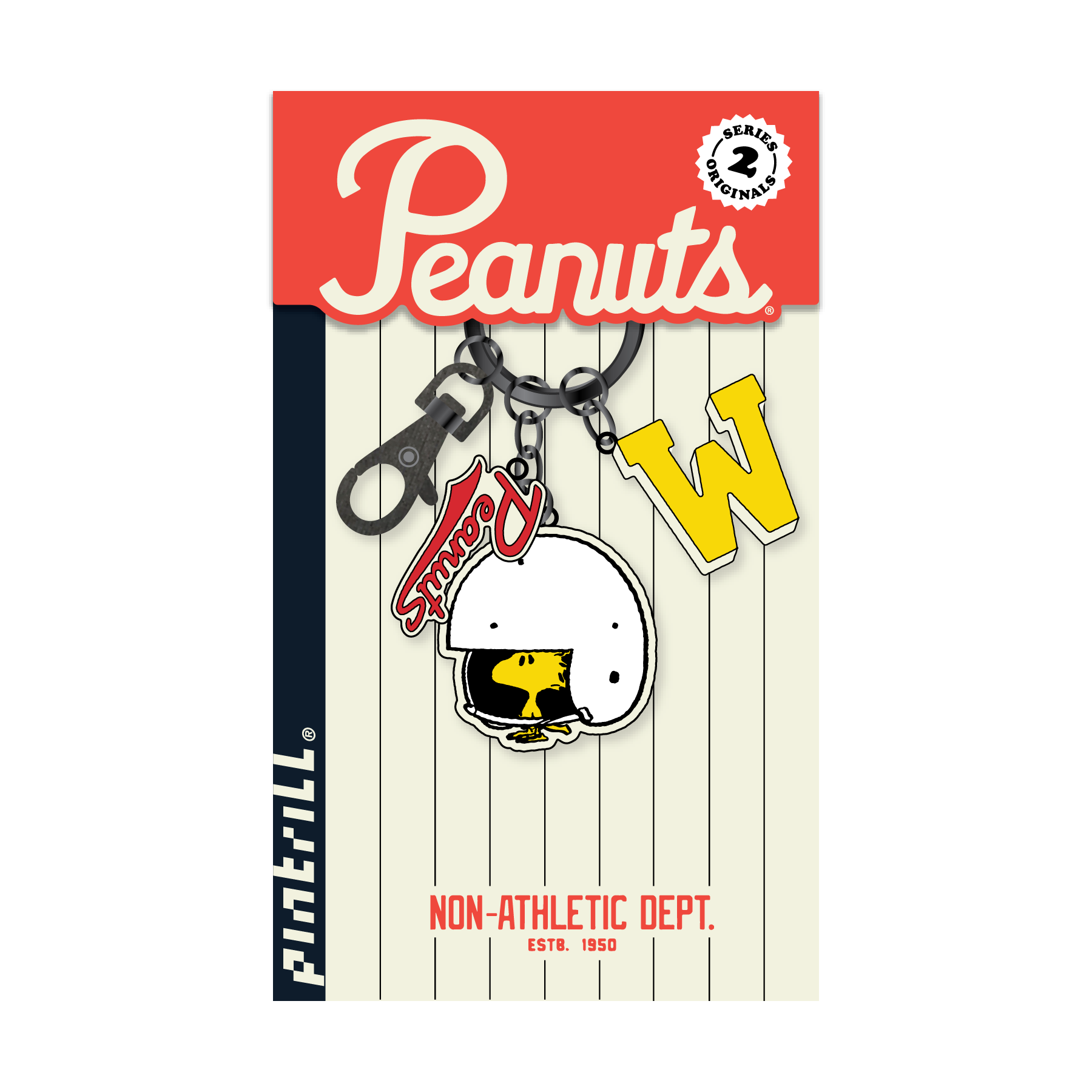 Pintrill PEANUTS - Woodstock Varsity Keyclip