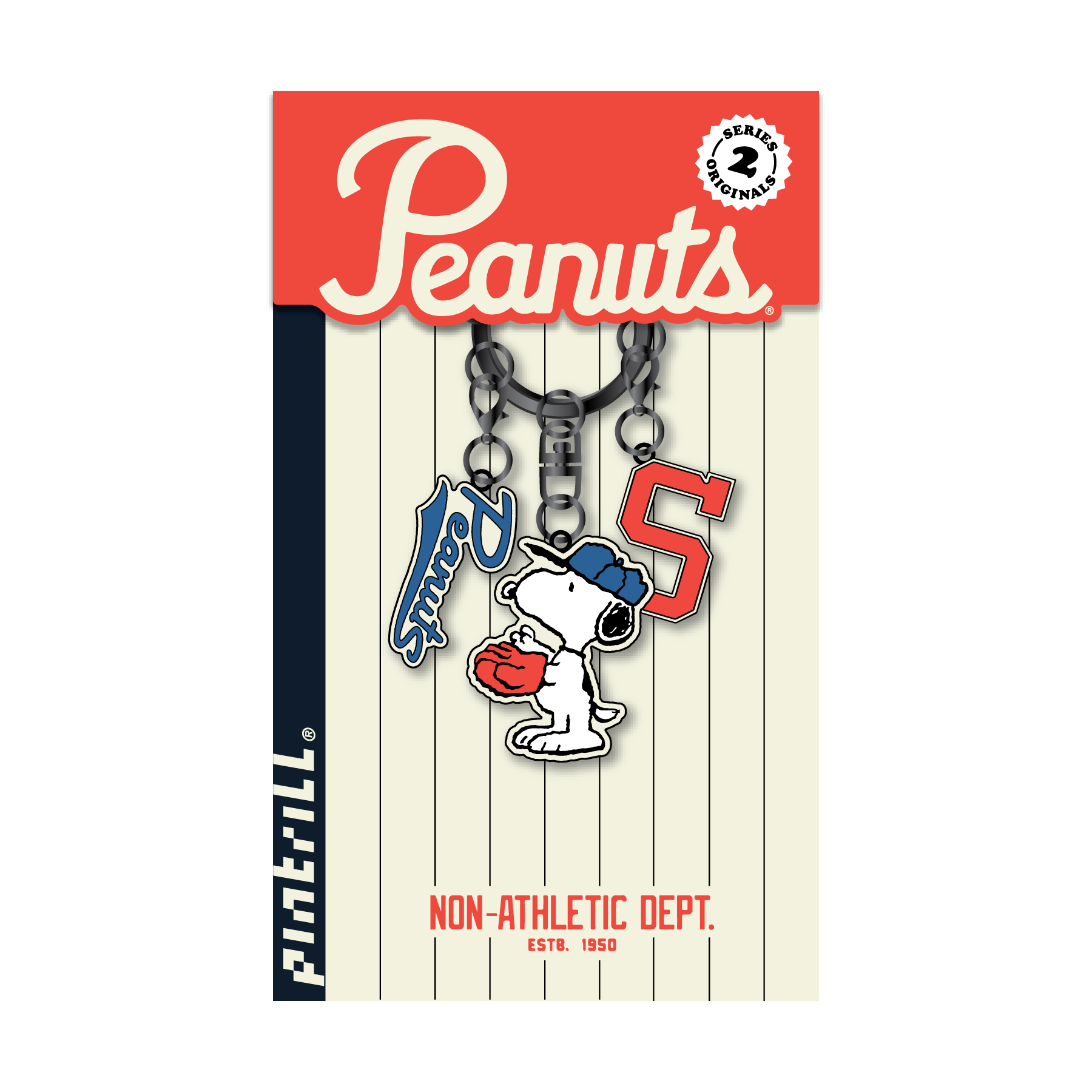 Pintrill PEANUTS - Snoopy Varsity Keyclip
