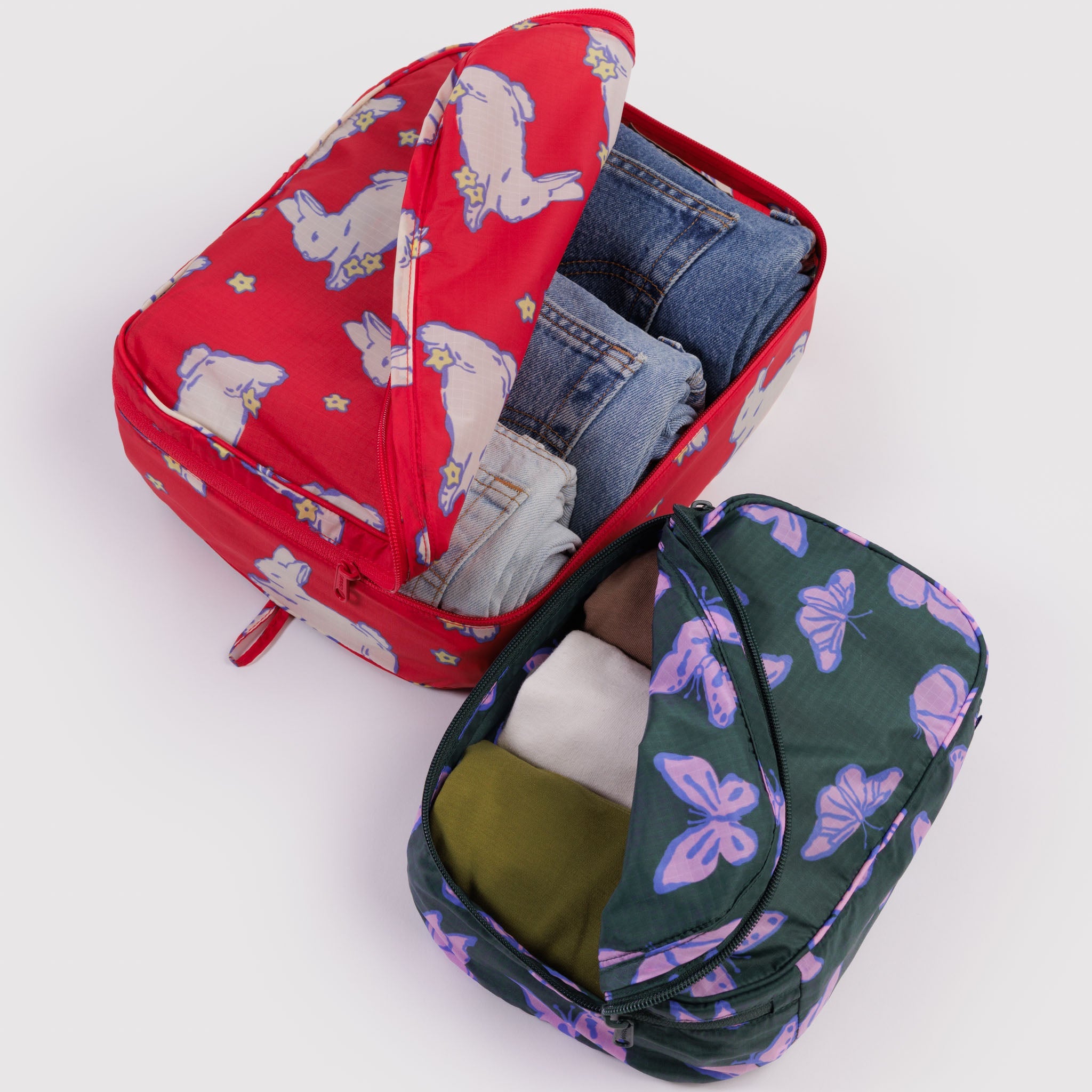 BAGGU Packing Cube Set (Spring Animals)