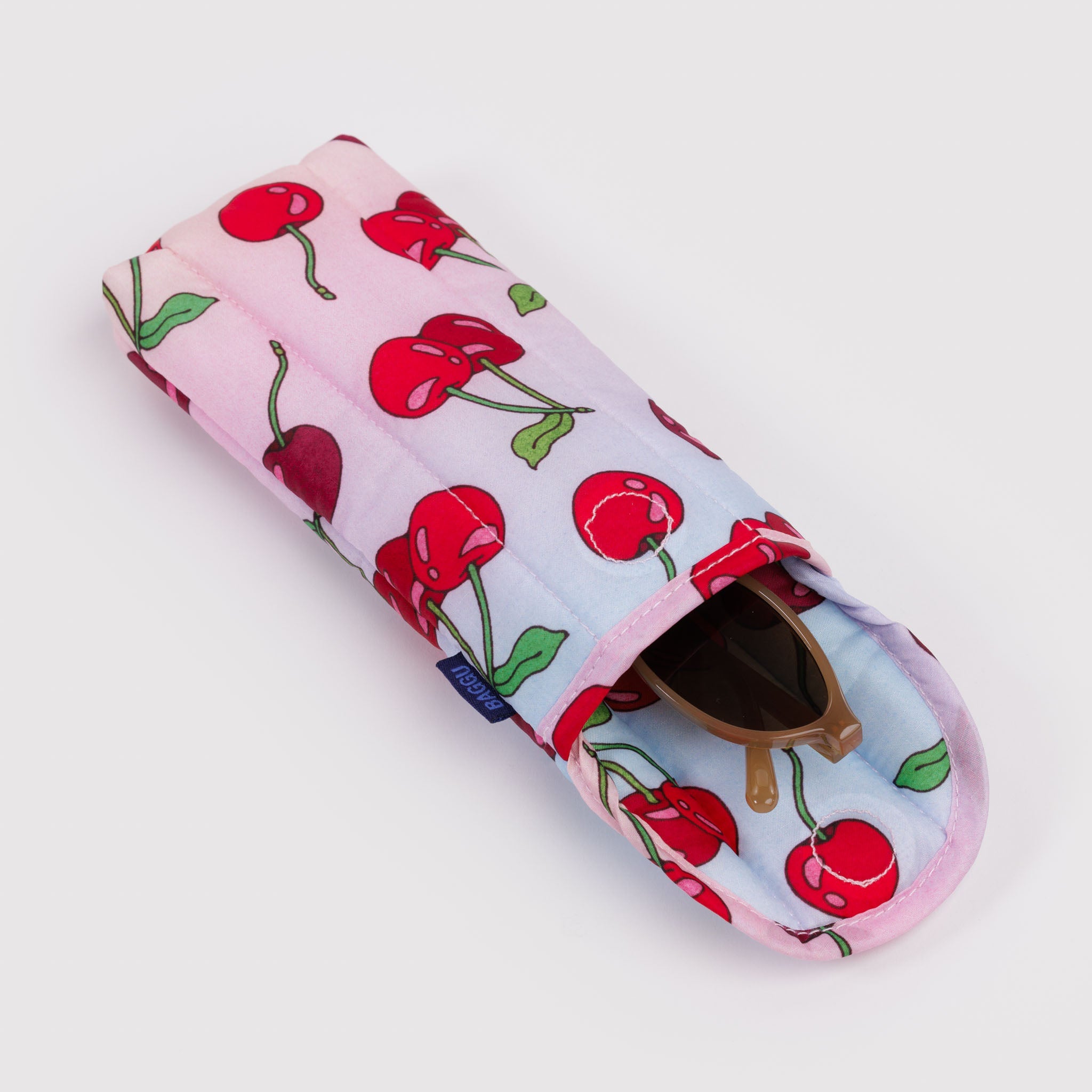 BAGGU Puffy Glasses Sleeve (Cherries)
