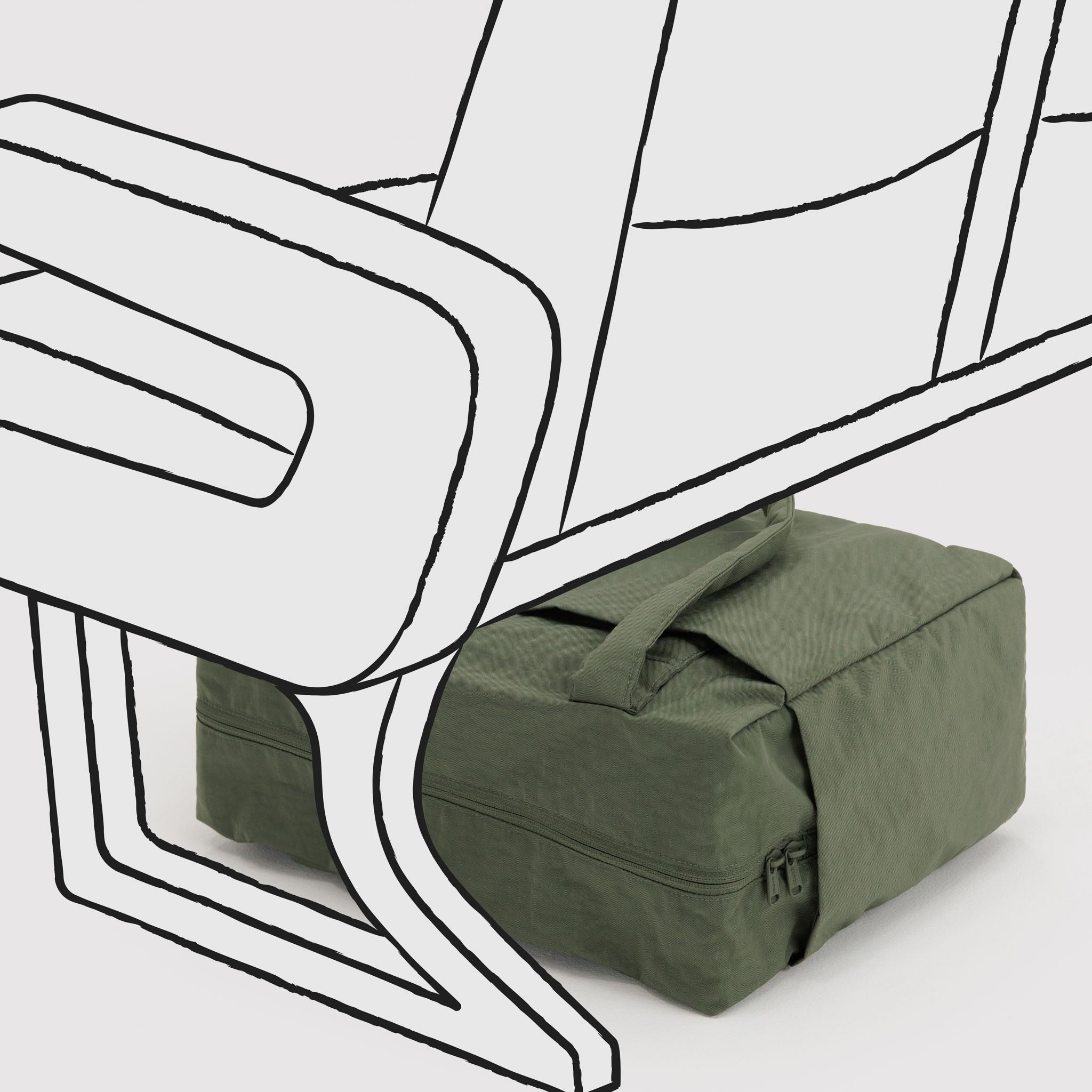 BAGGU Small Cloud Carry-On (Caper)