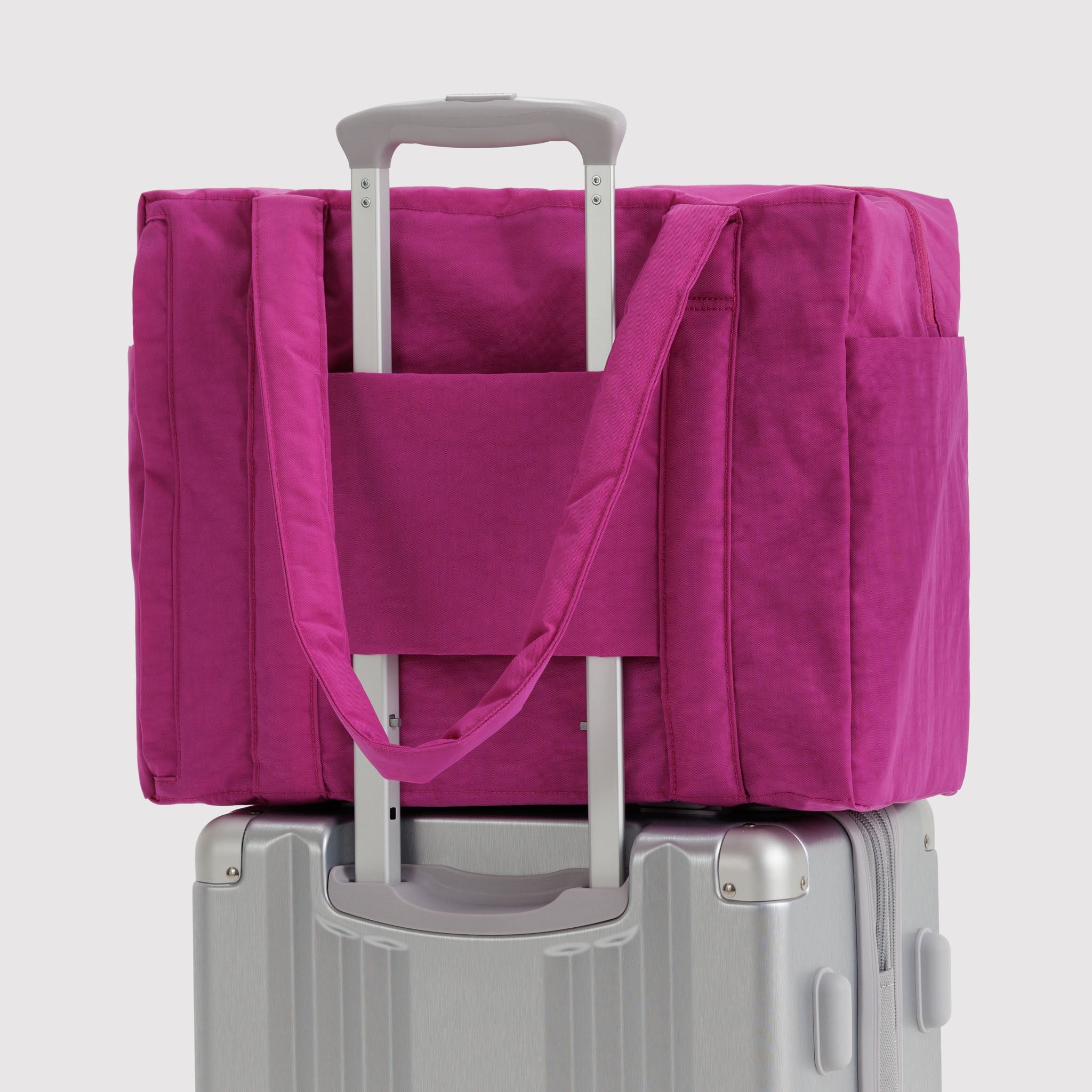 BAGGU Small Cloud Carry-On (Deep Fuchsia)