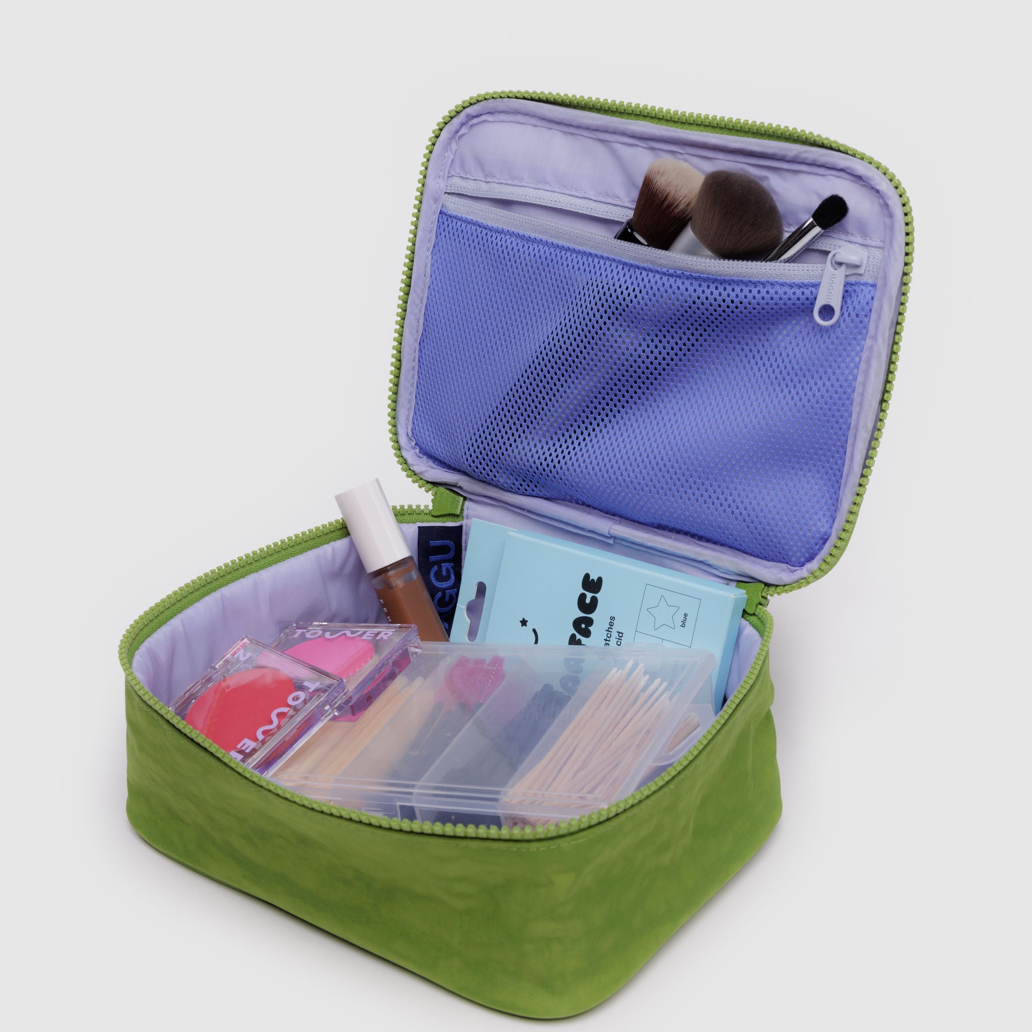 BAGGU Small Cosmetic Case - Green Juice