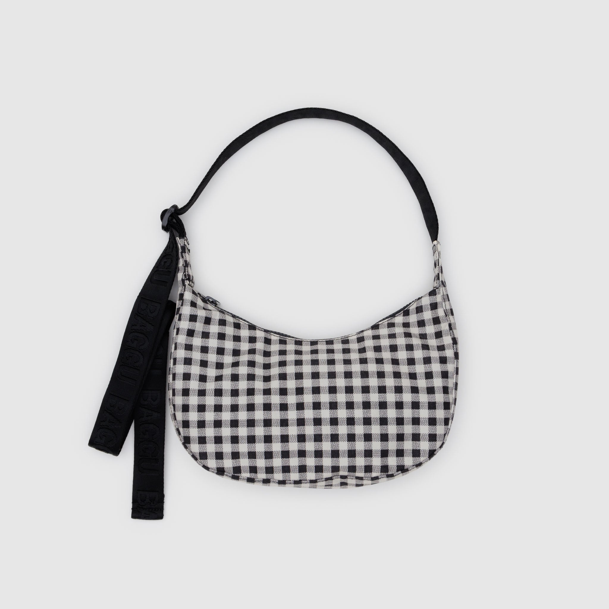 Small_Nylon_Crescent_Bag_Heavyweight_Black_and_White_Gingham_01.jpg