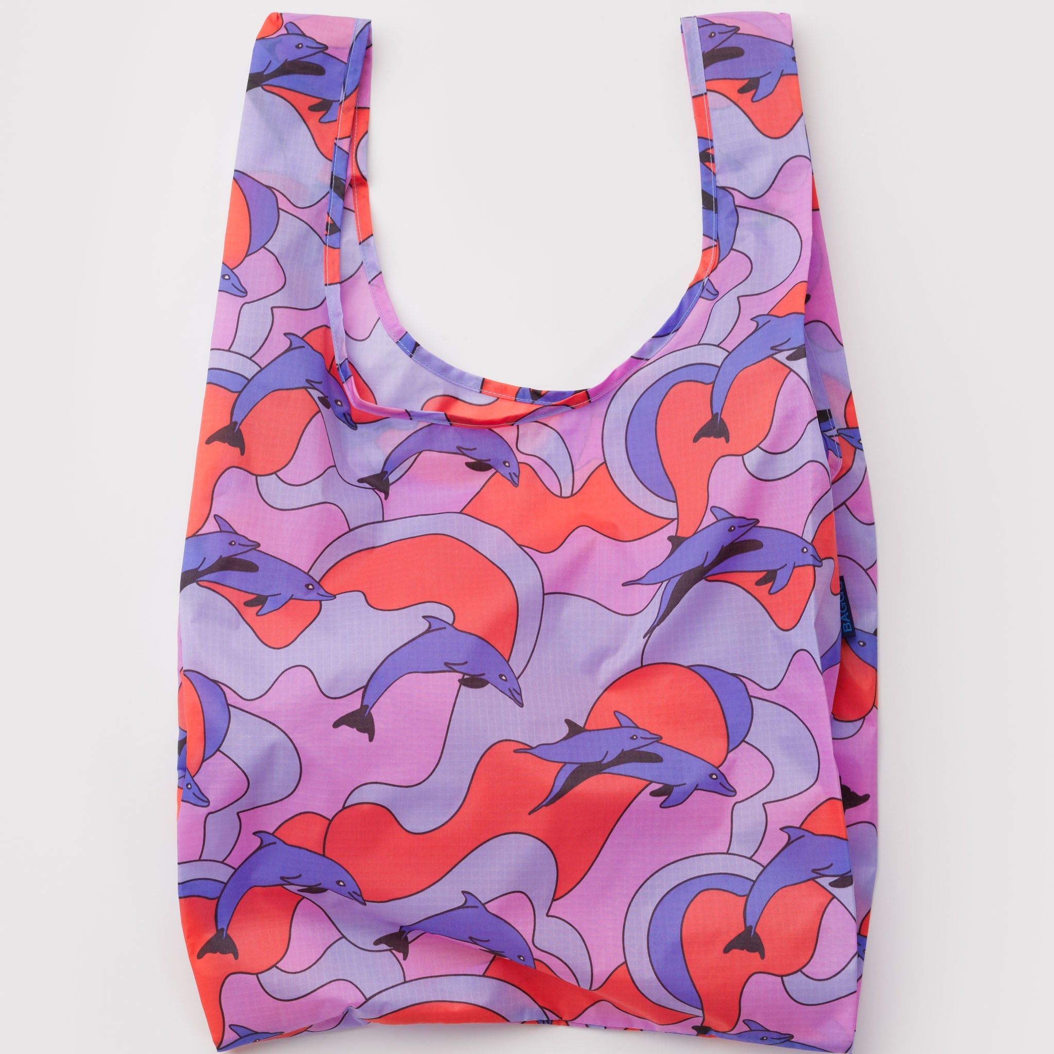 BAGGU Standard Reusable Bag (Dolphins)