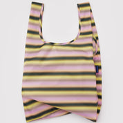 BAGGU Standard Reusable Bag (Gradient Stripe Pink & Yellow)