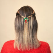Coucou Suzette Hair Clip (Christmas Wreath)