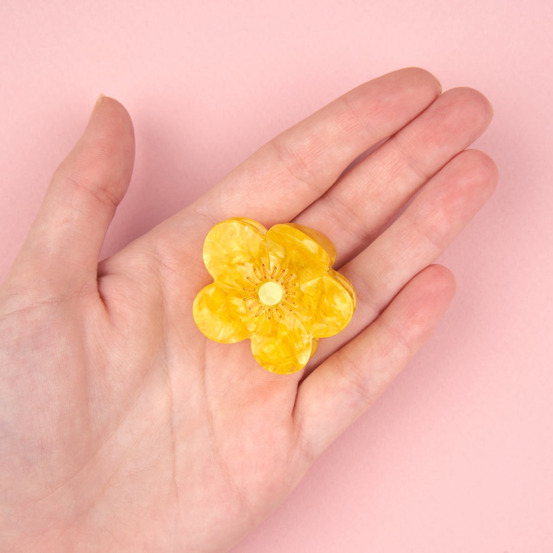 Coucou Suzette Mini Hair Claw (Buttercup)