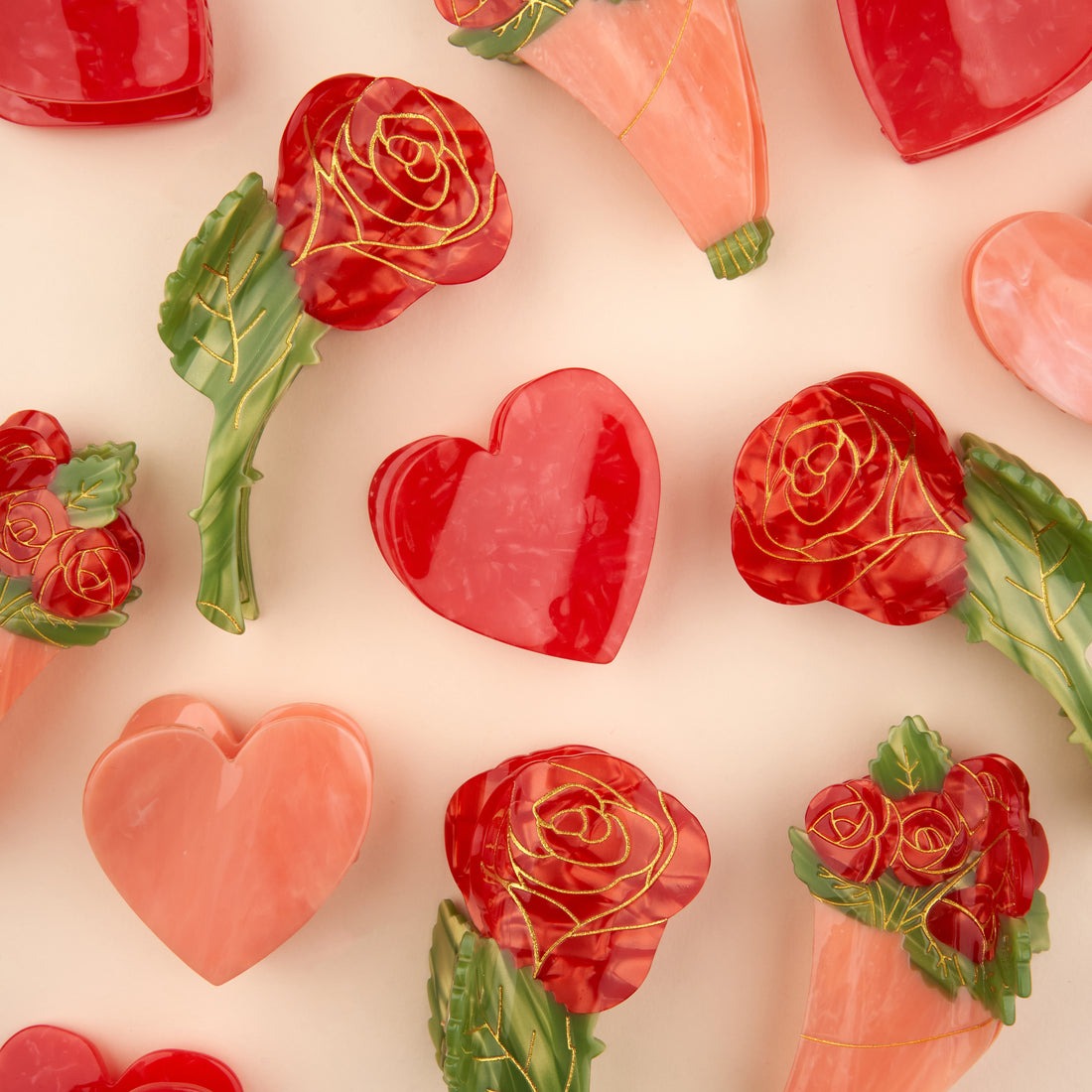 Coucou Suzette Hair Claw (Rose)