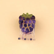 Coucou Suzette Mini Hair Claw (Blackberry)