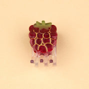 Coucou Suzette Mini Hair Claw (Raspberry)