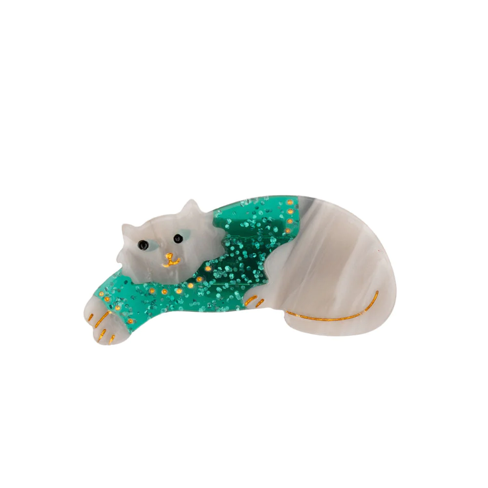 Coucou Suzette Hair Clip (Chilli Cat)