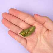 Coucou Suzette Hair Clip (Chestnut leaf)
