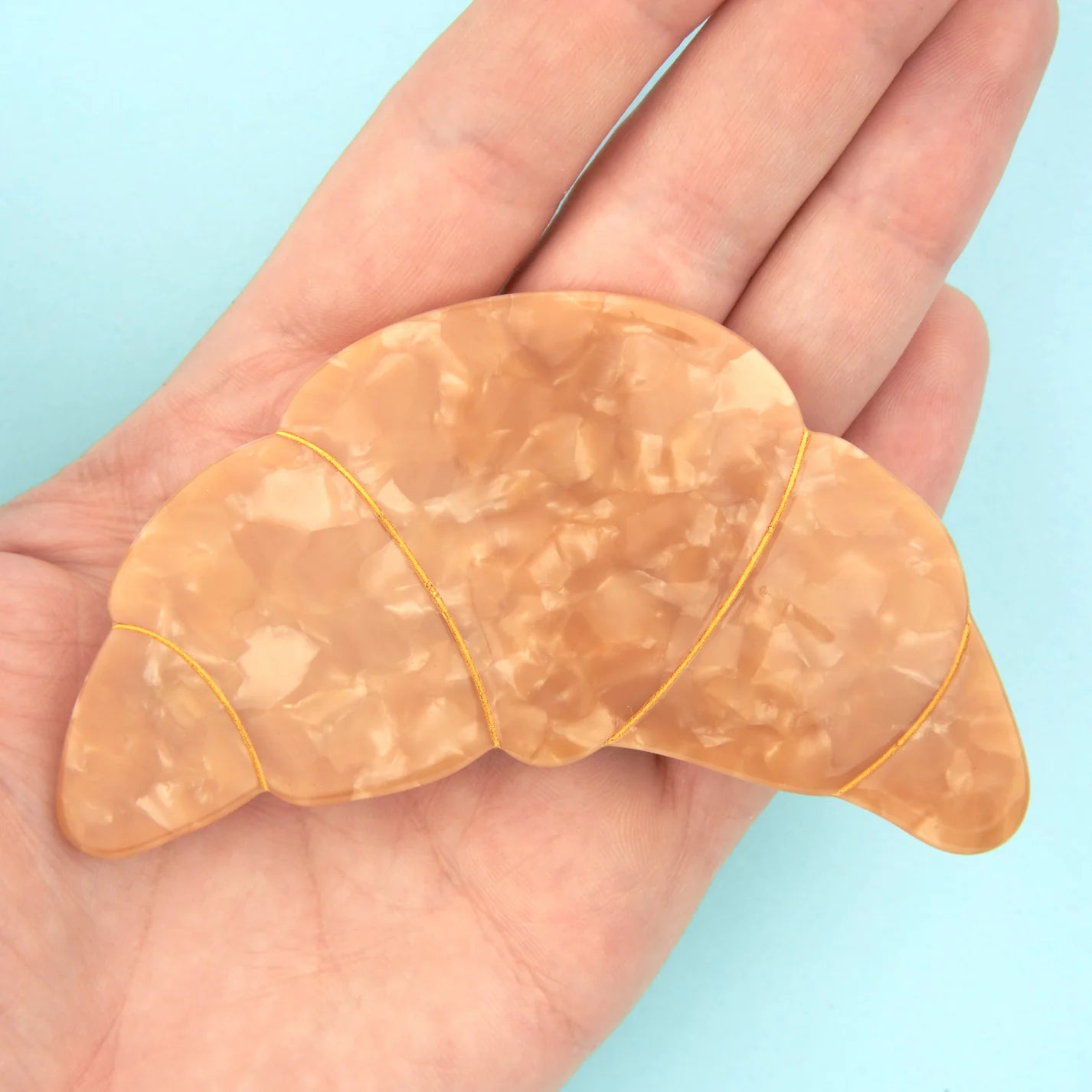 Coucou Suzette French Barrette (Croissant)