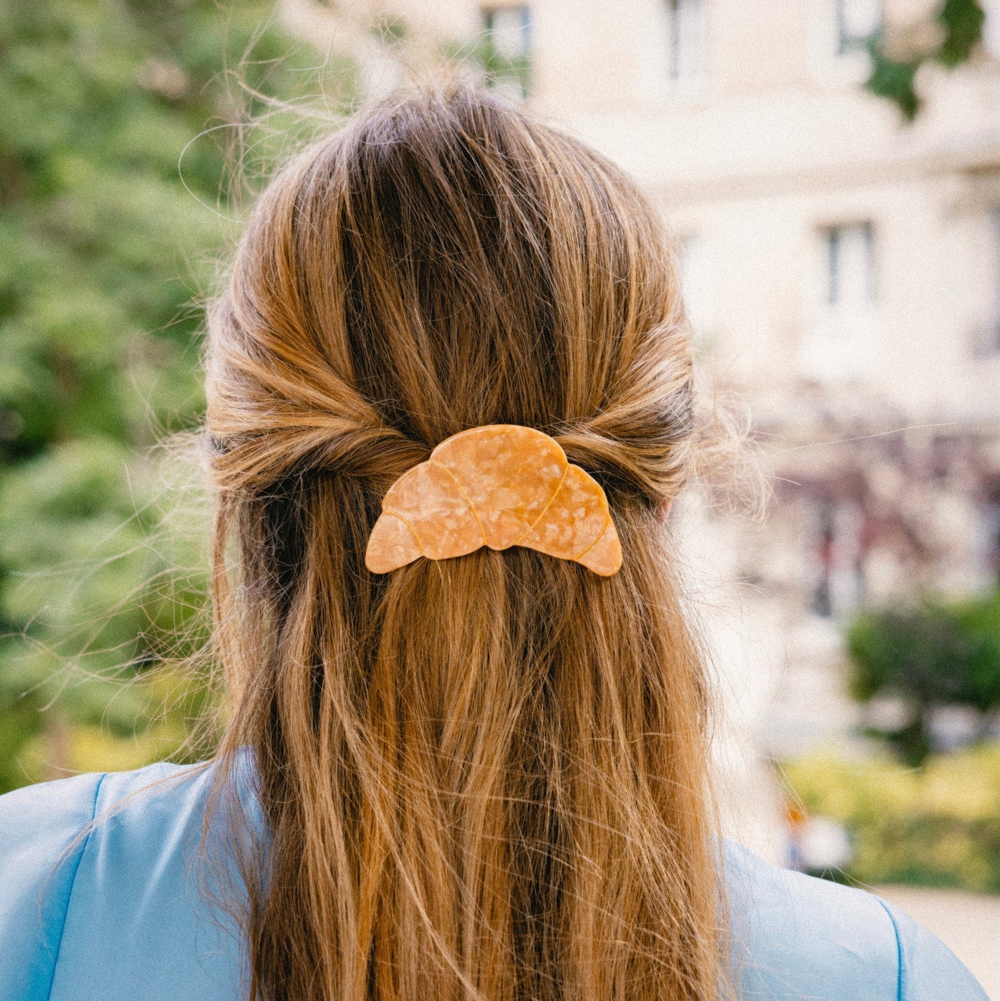 Coucou Suzette French Barrette (Croissant)