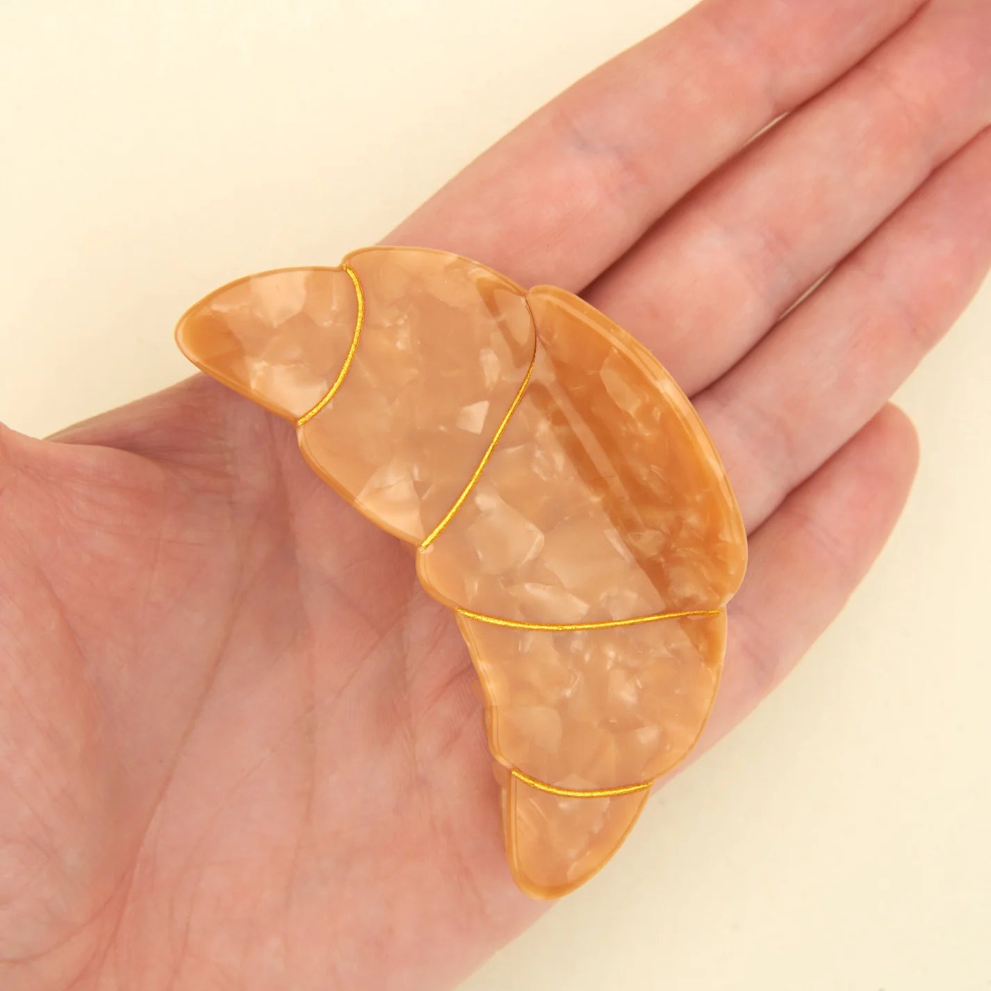 Coucou Suzette Hair Claw (Croissant)