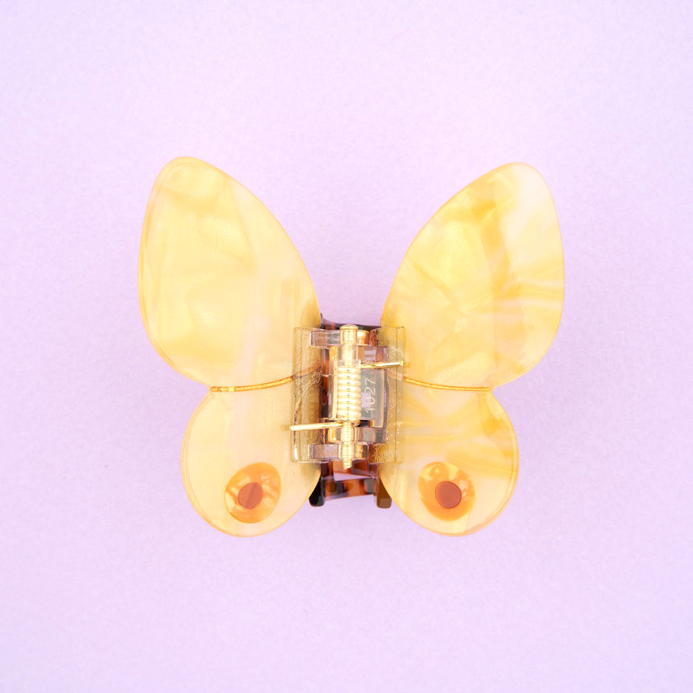 Coucou Suzette Hair Claw (Yellow Butterfly)