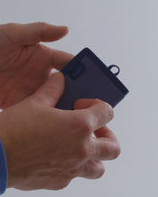 BAGGU Nylon Wallet (Lavender Trippy Checker)