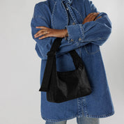 BAGGU Mini Nylon Shoulder Bag - Black
